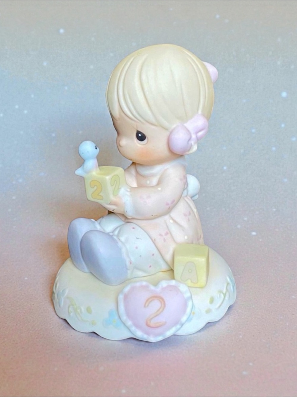 Vintage Precious Moments by Enesco Growing in Grace Age 2